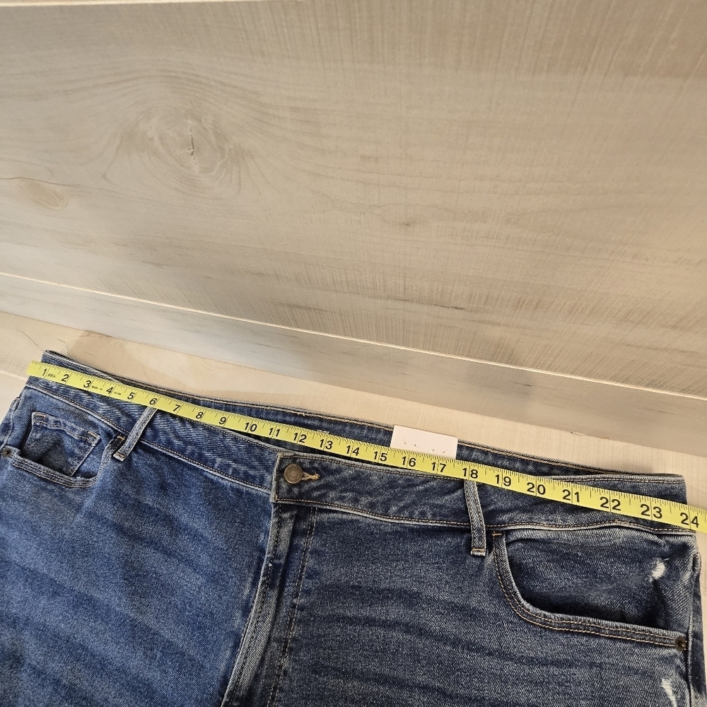 {28} NWT Old Navy Rockstar Super Skinny Mid Rise Jeans Plus Size - Picture 12 of 14